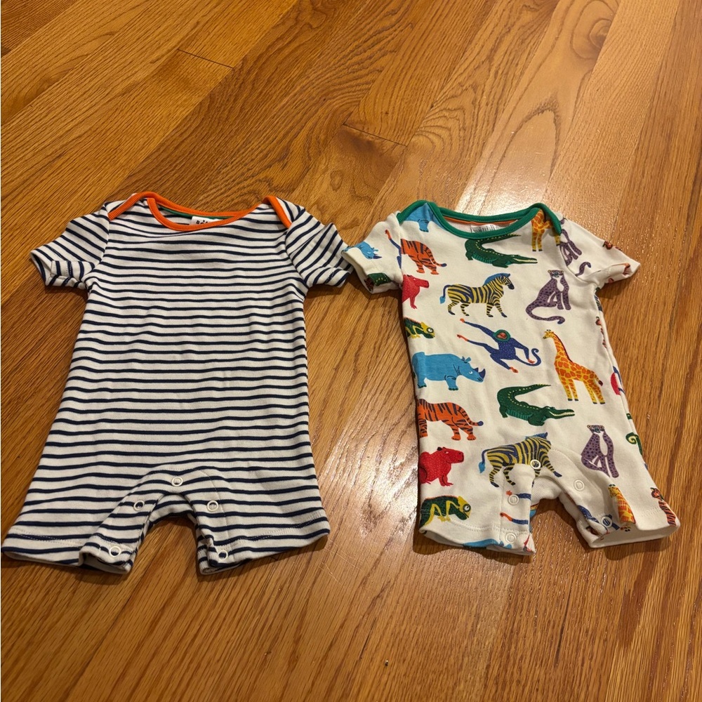 #Excellentcondition Baby #Boden rompers, 3-6 months